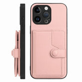 Button Card Bag RFID Anti-theft Phone Case